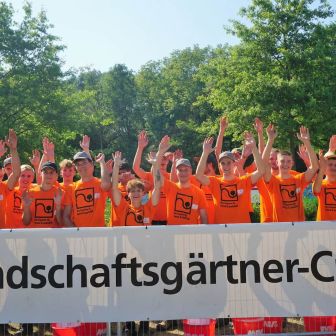 Landschaftsgärtner-Cup Nord 2. Platz Juni 2023 - Das Team