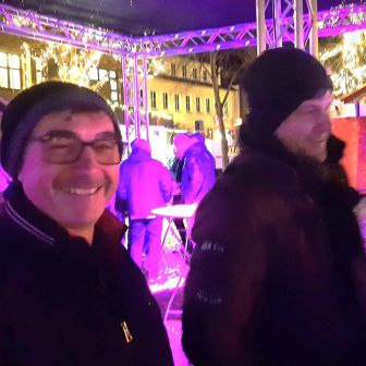 Das Team der Grünen Oase auf dem Weihnachtsmarkt in Bad Schwartau.